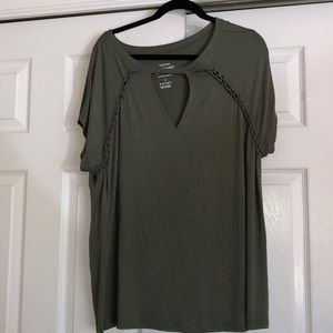 Torrid Green Knit Top 2x